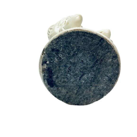 Vintage 1971 Resin J Kendrick - Set of 2 Bust Statues - Boy & Girl - Picture 7 of 9